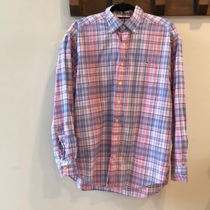 Men’s (L) Vineyard Vines long sleeved  bottom down
